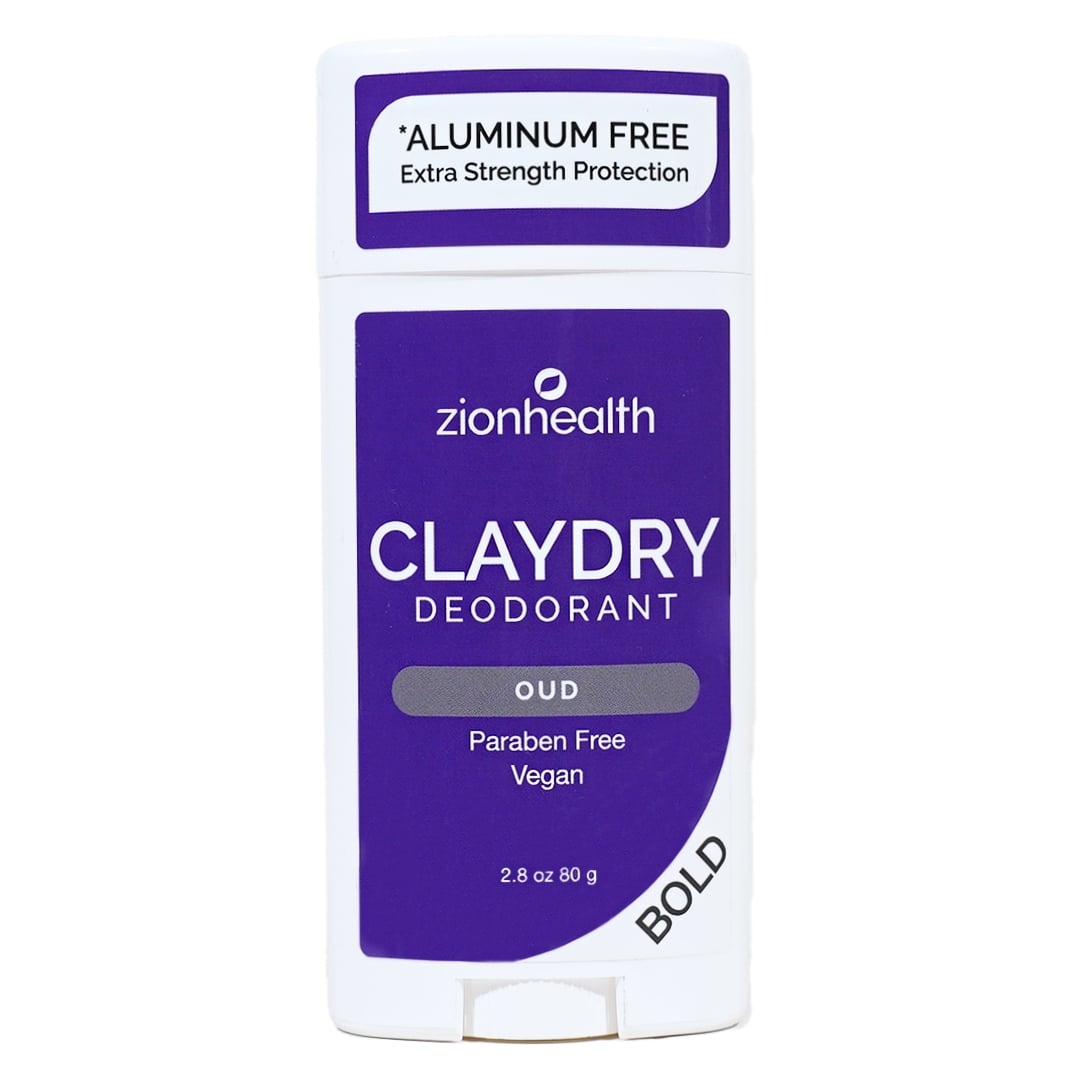 CLAYDRY™ BOLD Oud Aluminum-Free Natural Deodorant